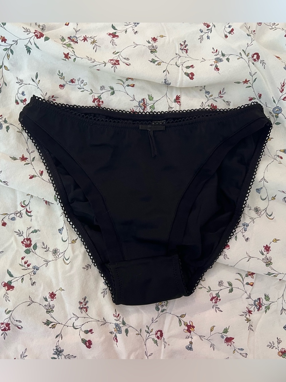 Vintage Black Rhinestone Bikini